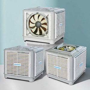 Refroidisseur d'air évaporatif industriel commercial, climatiseur désertique, économie d'énergie, portable, télécommande, débit d'air élevé, OEM ODM - Product Image 2