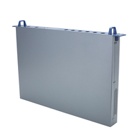 Boîtier de commande électronique en tôle profilée extrudée en acier galvanisé/alliage d'aluminium sur mesure 1U, indice de protection IP54