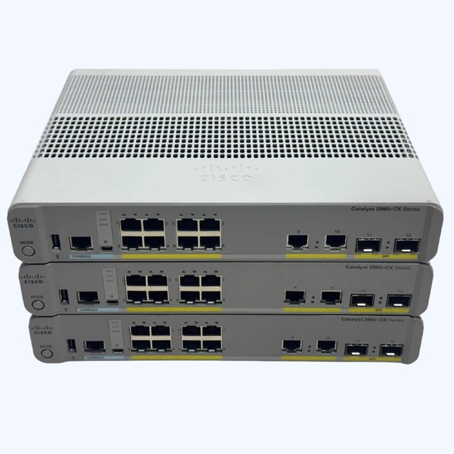 WS-C2960CX-8TC-L WS-C2960CX-8PC-L Original New CISCOS Switch Switch 8 GE, Uplinks: 2 X 1G SFP and 2 X 1G Copper LAN Base