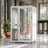 Cabine téléphonique insonorisée, cabine de bureau, studio portable, cabines de travail insonorisées, studio insonorisé, salle insonorisée, cabine téléphonique