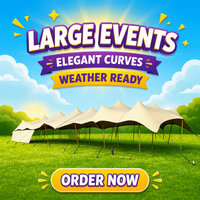 Carpa Elástica Impermeable en Oferta, Toldo Elástico Ignífugo, Carpa para Fiestas de Tela Spandex para Exteriores