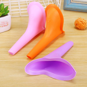 Embudo de silicona para urinario femenino, dispositivo de micción femenino reutilizable, OEM/ODM - Product Image 4
