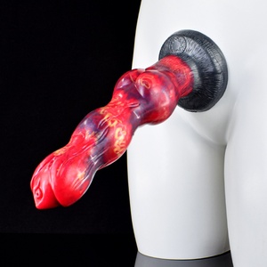 Nuevos Productos 2022 NNSX Dildo de Silicona Médica de 24.5cm de Largo, Juguete Sexual Erótico, Tapón Anal Suave, Dildo con Nudo para Mujeres - Product Image 2