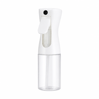 Pulvérisateur à gâchette rechargeable haute pression à brume fine continue pour salon de coiffure, arrosage de plantes et nettoyage facial OEM