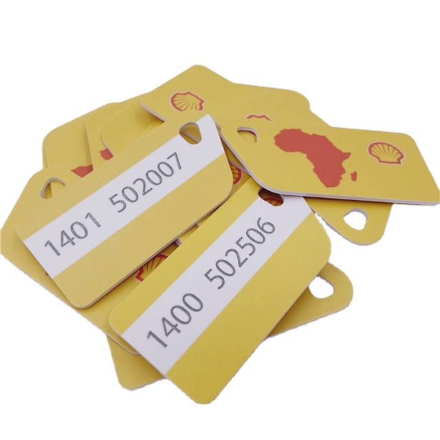 Custom logo Serial Number Nfc Keyfob Tag RFID Key Card Nfc Key Mini Tag for Access Control