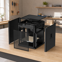Imprimante 3D Bambu Lab P1S 256x256x256mm, CoreXY fermé, haute vitesse 500mm/s, 16 couleurs, multi-matériaux avec support AMS, FDM