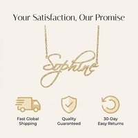 Collar con Nombre Personalizado, Certificado CE, con Pedrería, Placa con Nombre Personalizada, Acero Inoxidable, Chapado en Oro de 18K, Regalo de Joyería