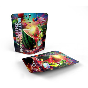 Tùy chỉnh in 3.5g Mylar túi nhôm lá thực phẩm kẹo thuốc lá bao bì túi ba chiều trẻ em mùi bằng chứng Túi - Product Image 2