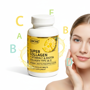 Suplemento de Colágeno Multiefecto OEM, Pastillas Blanqueadoras para Adultos, Cuidado de la Piel Antienvejecimiento, Contienen Biotina y Vitaminas - Product Image 4