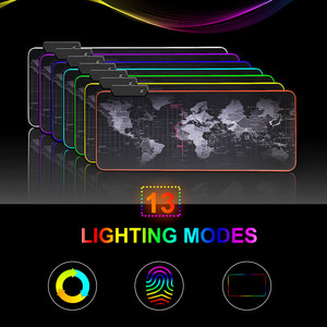 <span class=keywords><strong>Tapis</strong></span> de souris gaming, grand <span class=keywords><strong>tapis</strong></span> de souris pour ordinateur, <span class=keywords><strong>tapis</strong></span> de souris gamer <span class=keywords><strong>RGB</strong></span>, <span class=keywords><strong>tapis</strong></span> de souris grand format avec carte du monde, <span class=keywords><strong>tapis</strong></span> de bureau PC <span class=keywords><strong>RGB</strong></span> - Product Image 2
