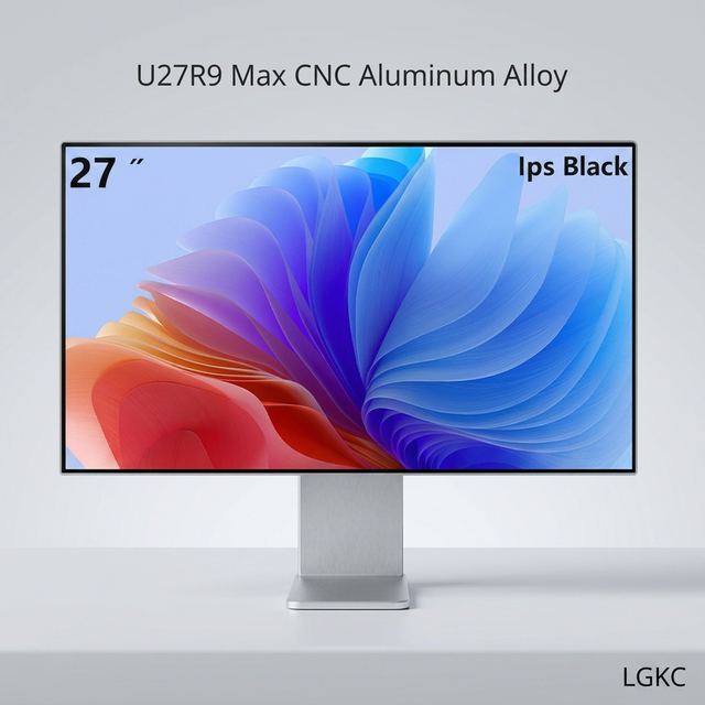 27 Inch 4K 75Hz IPS Panel 100%sRGB 1ms Response Time Business Desktop Monitor Suitable for Design, Editing, Photography, Etc
