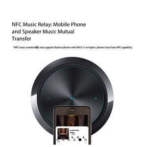 Haut-parleur intelligent portable noir, son stéréo, volume élevé - Product Image 3