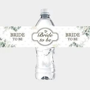 Top quality Modern On White Background mineral water bottle label for Wedding Anniversary Engagement Party Bridal Shower