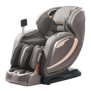 Zhouqi 4D SL Corps Complet Airbag Zéro Gravité Relax Maison Chaise De Massage <span class=keywords><strong>Électrique</strong></span> Fonction Musicale Pas Cher En Cuir PU Relax Fauteuils - Product Image 5