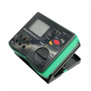 DUOYI DY5500 Professional Digital LCD Display Earth Resistance Tester Soil Resistivity Megometer 0.1ohm-2k ohm Ground Insulation