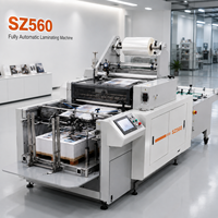 Machine de laminage automatique de film BOPP avec alimentation et réception automatiques, haute vitesse 30 m/min