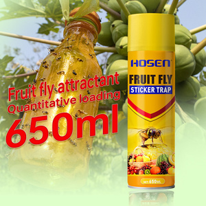 HOSEN Fruit Fly Attractant <b>Spray</b> 650ML Sticky Trap Liquid Coating for Insect Traps - Product Image 1