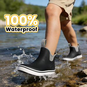 Botas de Goma Impermeables para Niños con Logotipo Personalizado, Cómodas y Casuales para Navegación Marítima, Venta al Por Mayor - Product Image 2