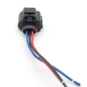 Te Amp <span class=keywords><strong>3</strong></span> <span class=keywords><strong>Way</strong></span> Konektor Wiring <span class=keywords><strong>Harness</strong></span> untuk Vw Audi 8K0973703 F / 8K0 973 703 F / 1670588 - Product Image 4