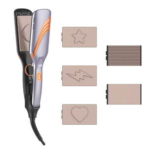 Lisseur de cheveux électrique <span class=keywords><strong>professionnel</strong></span> AINI 2 en 1, fer à lisser portable, lisseur de cheveux en céramique, lisseur de cheveux de voyage - Product Image 2