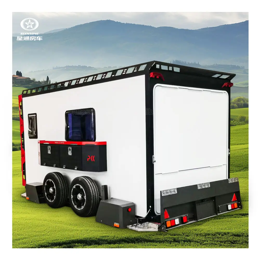 Multifunctionele Rv En Trailer Mover Mini Offroad Camper Aanhangwagen Direct Te Koop Fabriek Outdoor Camping Caravan