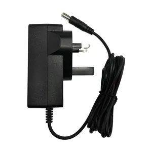 Adaptor daya AC DC CN EU US UK AU AC DC pengisi daya dinding tampilan lampu LED 5V 6V 9V 12V 15V 20V 24V sakelar 0,5 A 1A 2A 5A Router