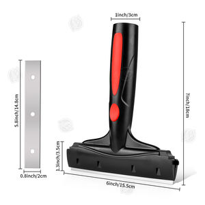 CLEZE meilleure qualité poignée voiture Wrap fenêtre Film grattoir ToolCar autocollant amovible fenêtre verre teinture outil grattoirs - Product Image 4