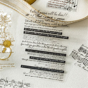 Confezione da 20 adesivi di carta fai da te frammenti a tema inglese e sigilli rotti tra cui 6 pezzi - Product Image 2