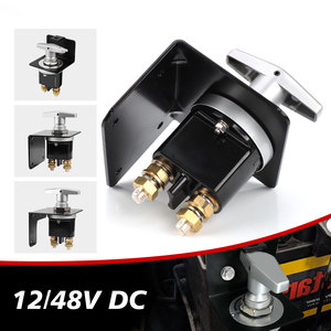 Interruptor de Desconexión de Batería de Coche 12V-48V, Interruptor Principal de Bloqueo para Sistema Eléctrico de RV, Yate y Vehículos - Product Image 2