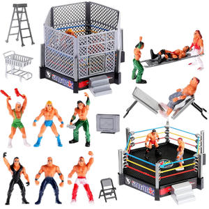 Figurine <span class=keywords><strong>de</strong></span> lutte <span class=keywords><strong>en</strong></span> PVC, modèle <span class=keywords><strong>de</strong></span> scène, gladiateur miniature, décoration, <span class=keywords><strong>jouet</strong></span> <span class=keywords><strong>de</strong></span> soldat pour enfant - Product Image 3