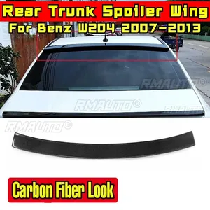 สปอยเลอร์หลังสำหรับรถยนต์เมอร์เซเดสเบนซ์ C-Class W204 C180 C250 C300 C63 ปี 2007-2013 ชุดแต่งสปอยเลอร์หลังคา อุปกรณ์ตกแต่งรถยนต์ - Product Image 2