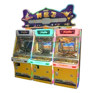 Hotselling Aladdin jetonlu çarşı eğlence piyango bileti oyun makinesi