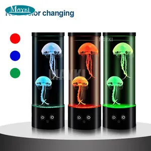 Medusas LED Lámpara Acuario Tanque Sensorial Estado de ánimo Luz nocturna para decorar Relax