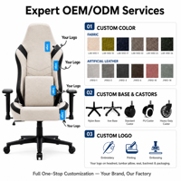 Chaise de jeu ergonomique en cuir, dossier haut, hauteur réglable, soutien lombaire, pivotement à 360 degrés, siège de bureau pour ordinateur