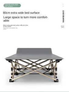 Sillón Reclinable Portátil Convertible de Doble Uso, Moderno, Plegable, Multifuncional, Colchón Individual para Siesta - Product Image 5
