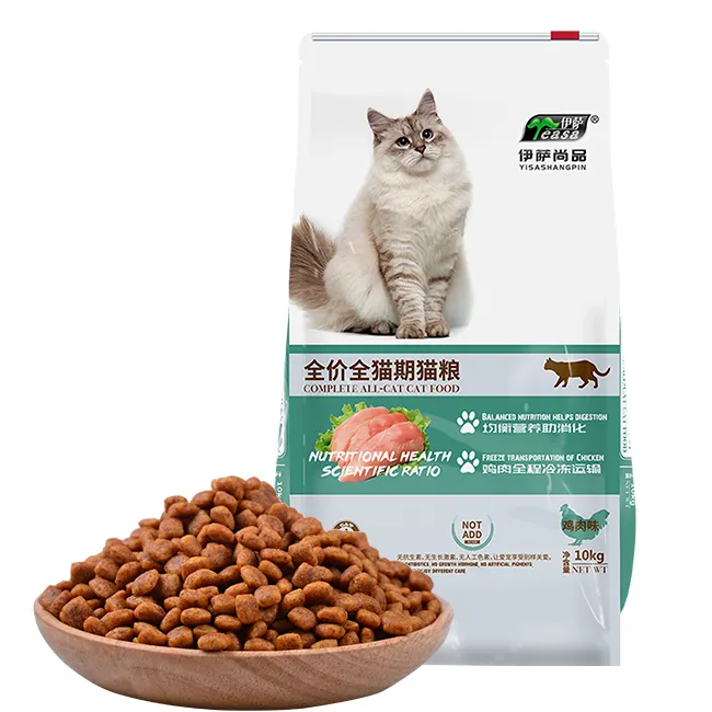 Toptan OEM üçgen ve çeşitli şekilli Meow Mix orijinal seçim süper Premium yetişkin kedi kuru gıda 5kg,10kg,15kg,20kg