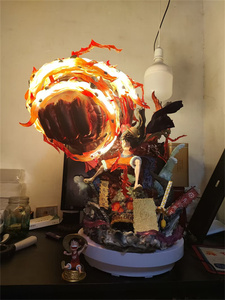 Figurine de Manga de Grande Taille et de Dessin Animé Lumineuse, Modèle de Collection, <span class=keywords><strong>Luffy</strong></span>, PVC, 60cm, 1 Pièce - Product Image 2