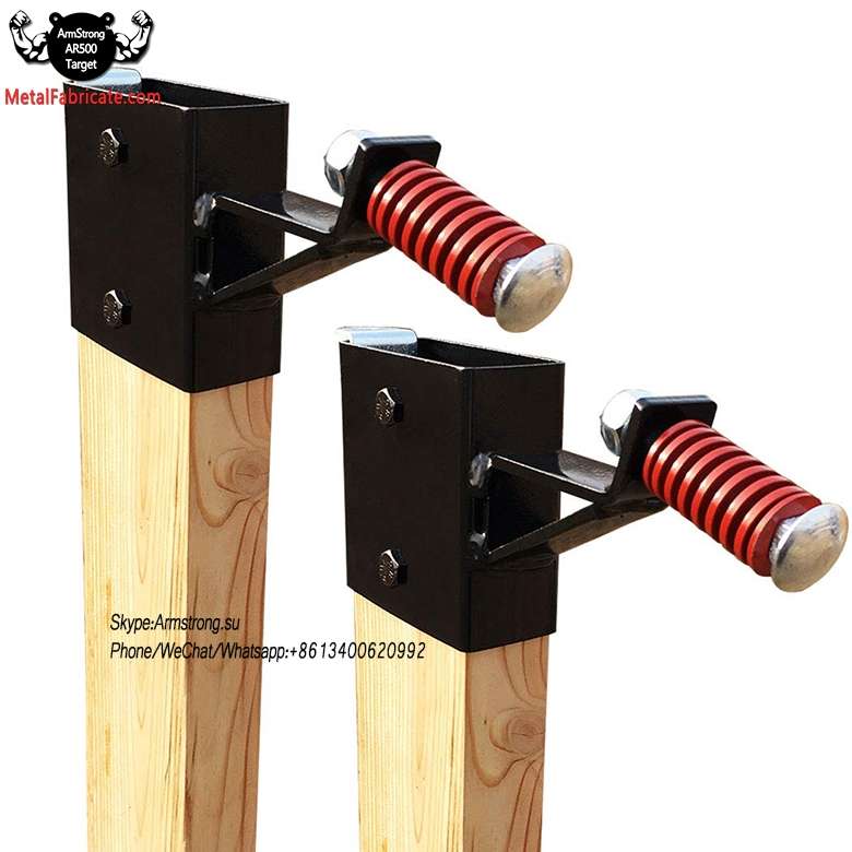 ArmStrong Metal T626 Highwild 2x4 Target Hanger Target Mount staffa-per obiettivi in acciaio AR500-confezione da 2