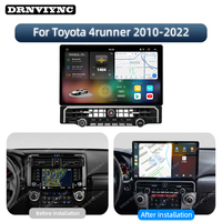 Autoradio Android 15,6 pouces 7870 avec GPS, navigation, Carplay, lecteur DVD, DSP pour Toyota 4Runner 2010-2022, écran tactile