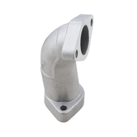 Tuyau d'admission de moto de 25 mm pour moto tout-terrain, quad, ATV de 125cc, 140cc, 150cc, 155cc, 160cc