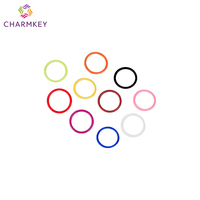 Vente en gros bon marché Accessoires de tricot fantaisie Plusieurs couleurs Cercle en métal Forme ronde Marqueurs de point