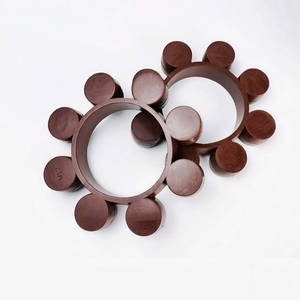 MT Coupling plum Blossom Pad <b>Rubber</b> Elastic <b>Block</b> Polyurethane plum Blossom Buffer Pad Hexagonal ML plum Blossom Washer - Product Image 3