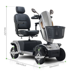 Scooter para Discapacitados de 4 ruedas rápidas 1000W para scooter para discapacitados por scooter de movilidad móvil para Anciano - Product Image 2