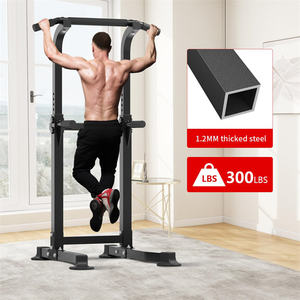 Barra Horizontal para Entrenamiento, Soporte para Dominadas, Barras Paralelas, Soporte para Flexiones, Torre de Potencia, Estación de Dip - Product Image 3