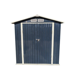 Abri <span class=keywords><strong>de</strong></span> jardin simple en métal galvanisé pour outils, idéal pour cour, chantier et rangement <span class=keywords><strong>de</strong></span> matériel divers - Product Image 3