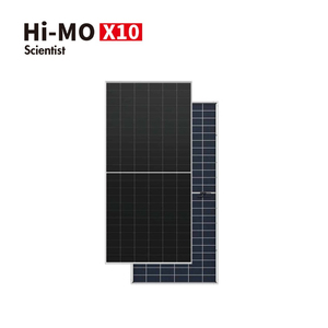 สำหรับ longi himo LR7-72HVD X10แบบสองหน้าโมดูล PV ที่มีกำลังไฟ640W-665W ชนิด IBC ครึ่งเซลล์ - Product Image 1