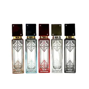 Nokta mal 50ml şişe cam özel logo vida parfüm püskürtücü yüksek dereceli parfüm şişesi Storager şişe
