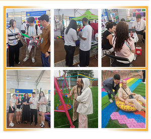 Château gonflable piscine combinaison PVC matériel eau jouer en toute sécurité enfants été fête en plein air <span class=keywords><strong>jeu</strong></span> amusant avec toboggan - Product Image 5