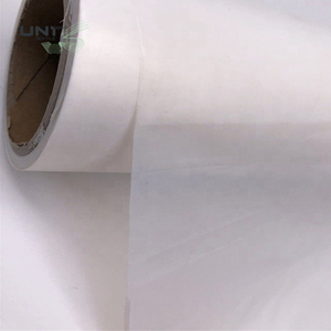 Film de revêtement PES écologique sans <span class=keywords><strong>papier</strong></span> 0.05MM Film adhésif thermofusible à double face pour vêtement - Product Image 6