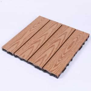 Dalles de terrasse en WPC à faire soi-même, anti-corrosion, antioxydantes, dalles de sol extérieures avec matériau en bois-plastique pour l'extérieur - Product Image 6